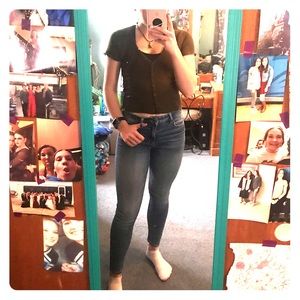 American eagle hi-rise jeggings